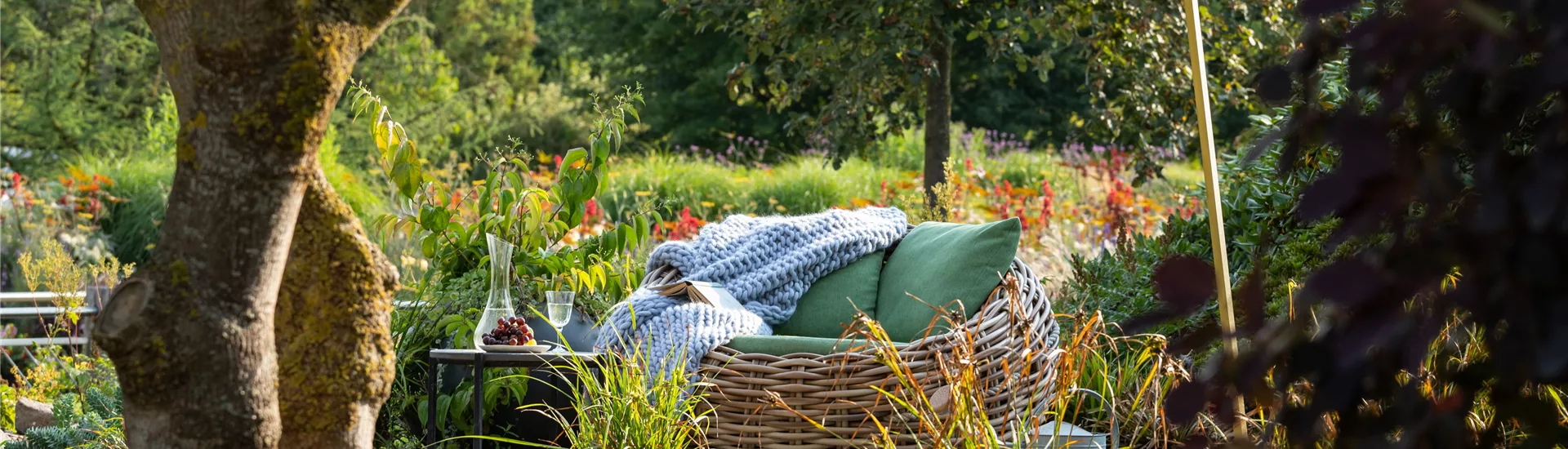 Gartenimpression - Outdoor Loungebereich Gartenimpression - Outdoor Loungebereich