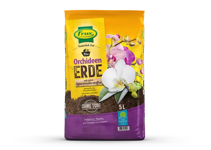 Orchideenerde BIO FRUX torffrei 5 L Orchideenerde BIO FRUX torffrei 5 L