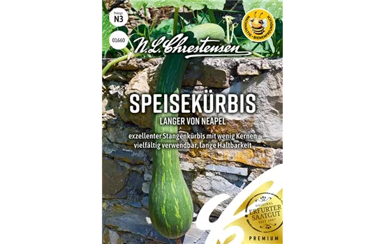 Speisekürbis Langer von Neapel Speisekürbis Langer von Neapel