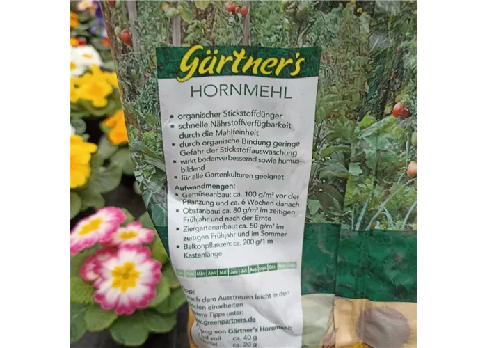 Gärtners Hornmehl 2,5 kg Beutel Gärtners Hornmehl 2,5 kg Beutel