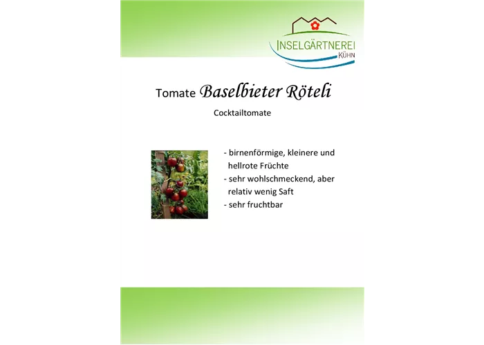 Baselbieter Röteli Baselbieter Röteli