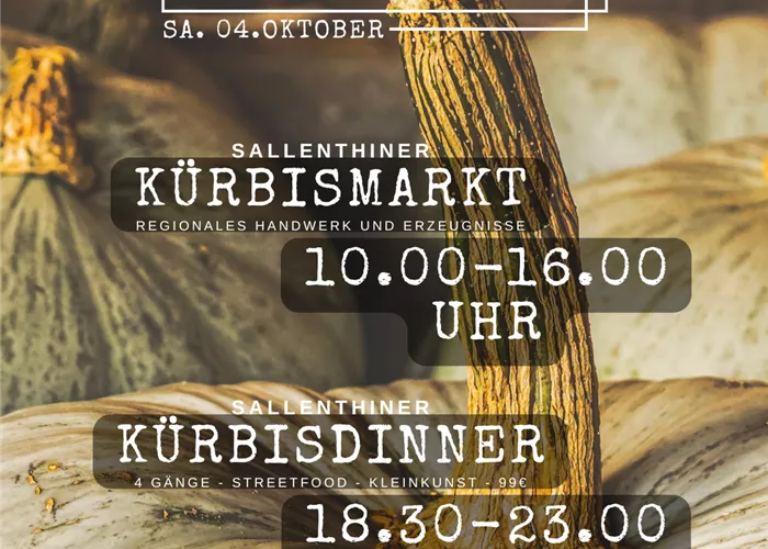 Sallenthiner Kürbistag Sallenthiner Kürbistag